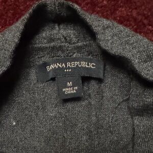 Banana Republic Gray 3/4 Sleeve Dress